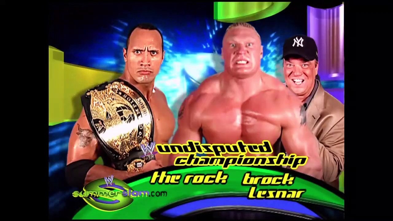the rock vs brock lesnar wrestlemania 30