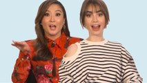 'Emily in Paris' Stars Lily Collins and Ashley Park React to Wild Fashion Trends | Cosmopolitan