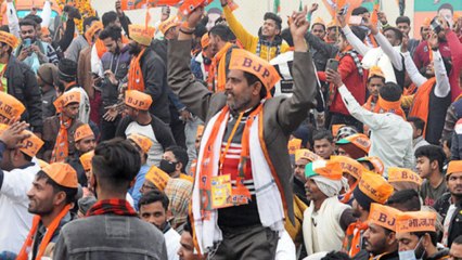 Corona: NITI Aayog against roadshow and big rallies