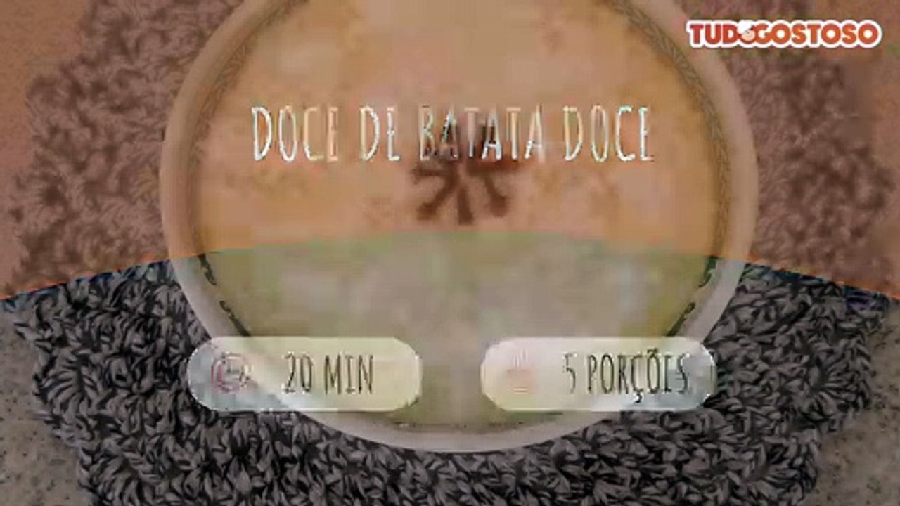 Doce de batata doce
