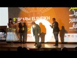 استقبال حار لـ سميحة أيوب في افتتاح مهرجان شرم الشيخ للمسرح الشبابي