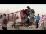 تشييع جنازة ضحايا حادث العمرة بالشرقية.. وأهالي: اللي مصبرنا إنهم في الجنة