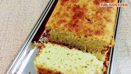 Pão caseiro de queijo parmesão