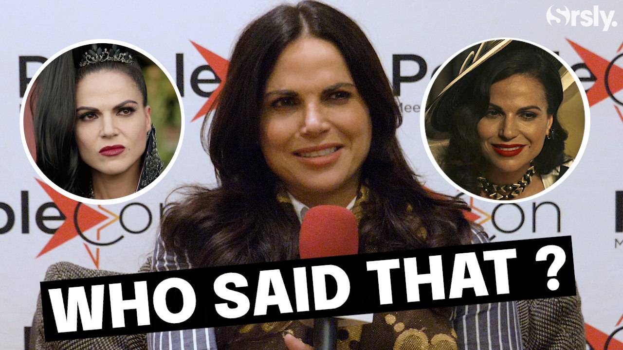 OUAT ou Why Women Kill : Lana Parrilla joue à "Qui a dit ça ?"