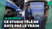 Ce studio télé pour les JO de Pékin ne ressemble à aucun autre