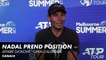R. Nadal : "je crois les gens compétents" - Affaire Djokovic