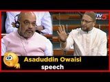 Asaduddin Owaisi latest speech in Lok sabha Upon Jammu And Kashmir Bill | TV5 Kannada