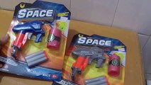 Unboxing and Review of SPACE sh-2 soft bullet toy gun for kids gift
