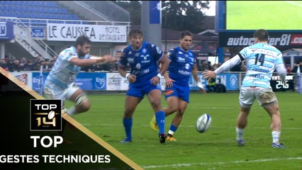 TOP 14 - Top gestes techniques décembre – Saison 2021-2022