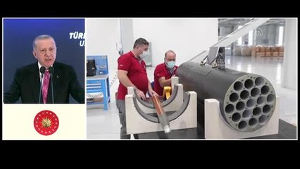 Cumhurbaşkanı Erdoğan: "Savunma sanayinde artık daha planlı daha sistematik ve orta-uzun vadeli hareket edeceğimiz bir döneme giriyoruz"