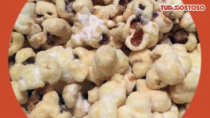 Pipoca de leite ninho