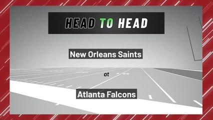 New Orleans Saints at Atlanta Falcons: Moneyline