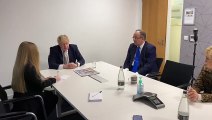 Boris Johnson talks about the Afghan Citizen Resettlement Scheme in Northamptonshire