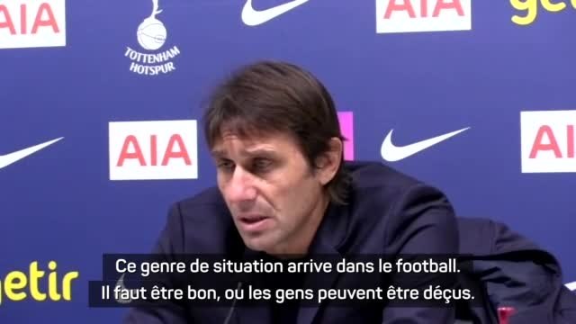 Tottenham - Ndombélé hué, c'est la vie répond Conte
