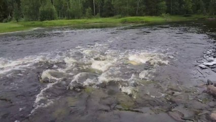 BEAUTIFULL SCENE OF WATERFALLS AND AMAZING COOL SOUND