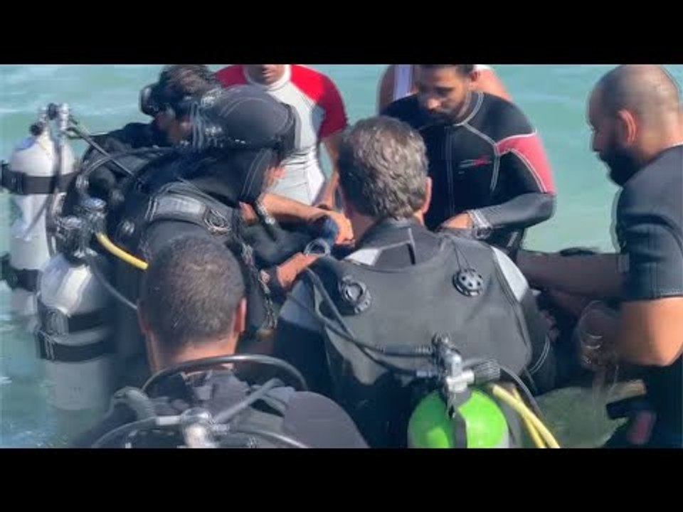 ولاء حافظ يبدأ غطسة تاريخية كأول مصاب شلل رباعي يحاول دخول جينيس