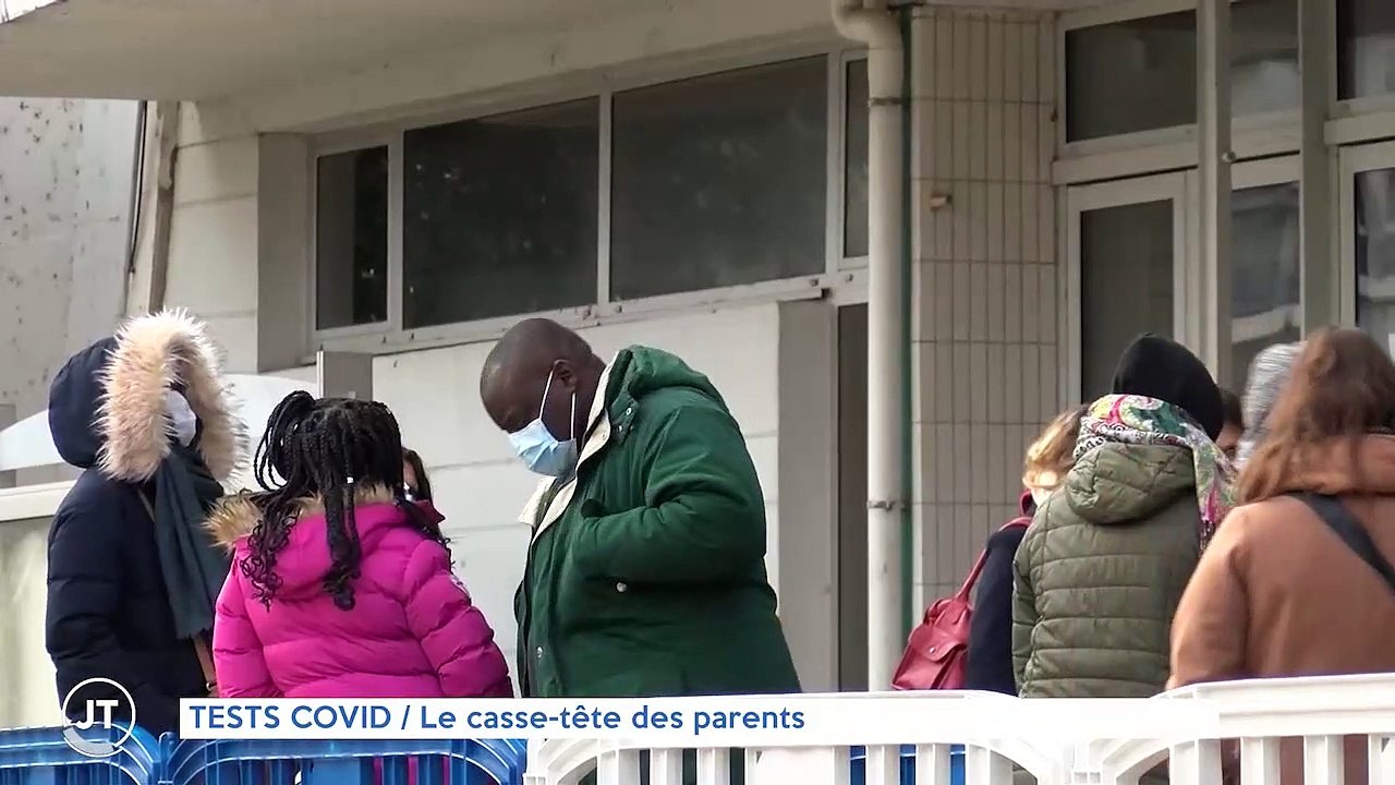 TESTS COVID / Le casse-tête des parents