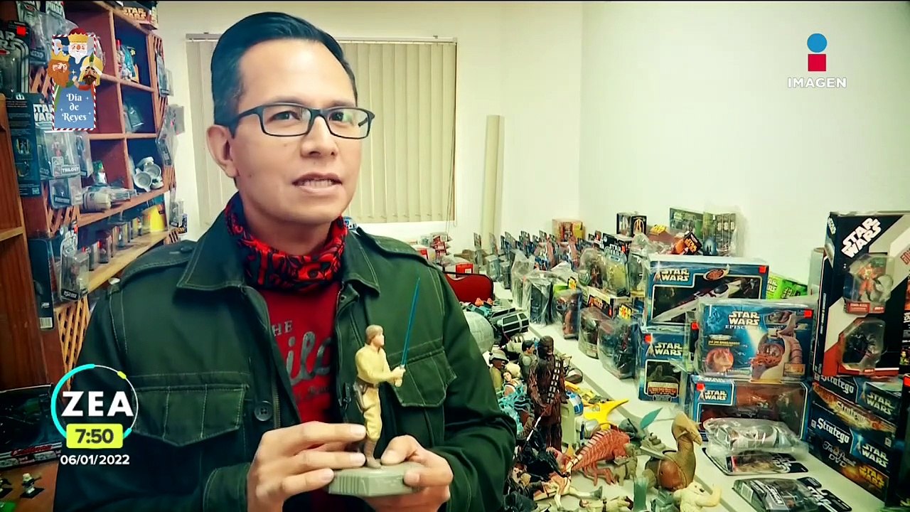 Coleccionista vende juguetes de Star Wars para pagar los estudios de sus hijos