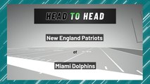 New England Patriots at Miami Dolphins: Spread