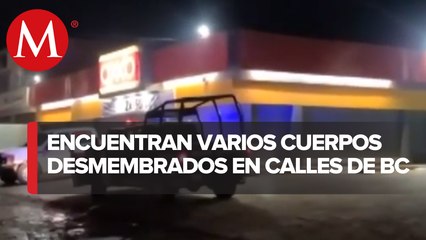 Hallan restos humanos en vialidades de Baja California