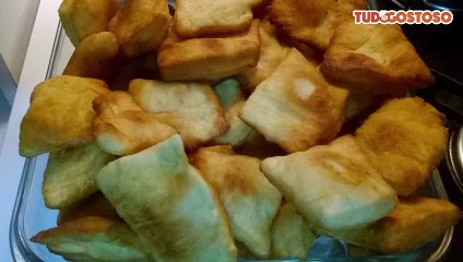 Massinha de pão frita simples