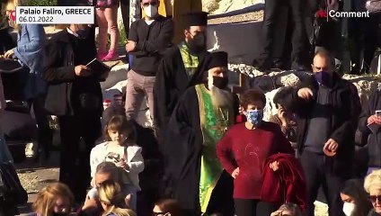 شاهد: مراسم عيد الغطاس في رومانيا