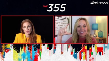 Jessica Chastain Talks "The 355," Running in Heels & Fighting in Dresses