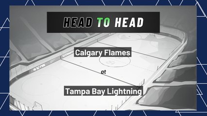 Calgary Flames At Tampa Bay Lightning:  Moneyline