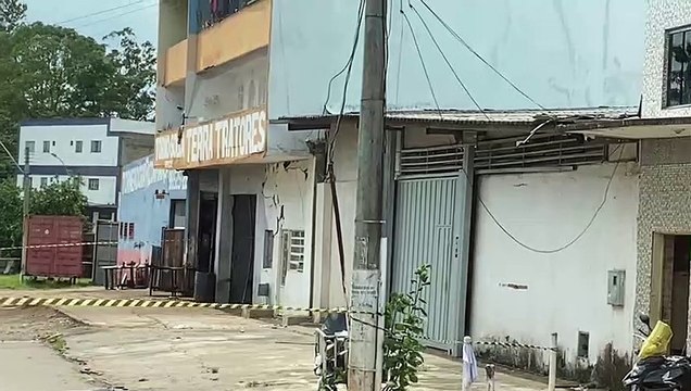 Vídeo mostra exato momento do desabamento em Taguatinga