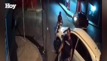 Video del momento del accidente entre Alexis Villalona y Santa Arias en Baní