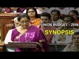Union Budget 2019: Finance Minister Nirmala Sitharaman Reads Out the Budget Synopsis | TV5 Kannada