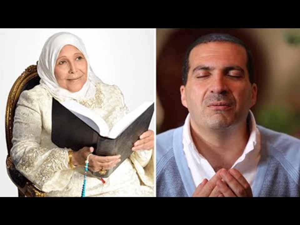 دعاء مؤثر للداعية عمرو خالد أثناء صلاة الجنازة على الدكتوره عبلة الكحلاوي