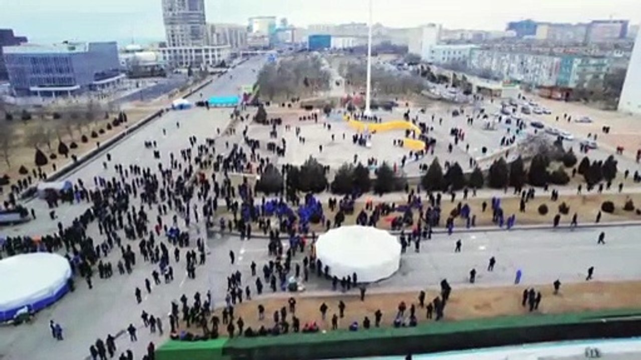 Neue Gewalt in Kasachstan - russische Truppen sind im Land eingetroffen