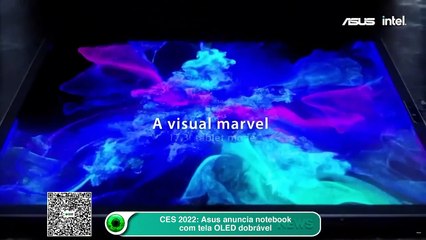 CES 2022: Asus anuncia notebook com tela OLED dobrável