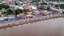 Representantes da Segurança Pública fazem sobrevoo em áreas atingidas pelas chuvas no Pará