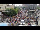 زحام شديد في سوق السيدة عائشة رغم تحذيرات الموجة الثانية من كورونا