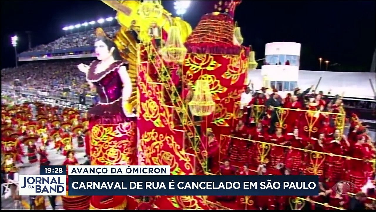 A cidade de São Paulo seguiu o que já fizeram 12 capitais e cancelou o carnaval de rua. Os desfiles no sambódromo estão mantidos.
