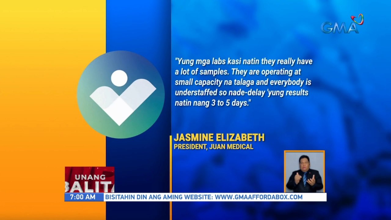 Ilang laboratoryo, hirap nang mag-proseso ng specimen sa sobrang dami ng napapa-COVID test | UB