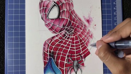 Drawing Spider-Man