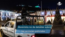 Monreal anuncia detenciones por cuerpos abandonados frente a palacio de gobierno de Zacatecas