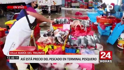 Download Video: VMT: Conozca el precio del pescado en el terminal pesquero del distrito