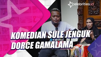 Komedian Sule Jenguk Dorce Gamalama