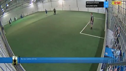 But de Gallien (9-10) - ANCELIN CITEOS Vs Les pieds carrés  - 06/01/22 19:26 - LIGUE 2