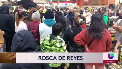 Sandieguinos celebran el Día de Reyes con la tradicional rosca