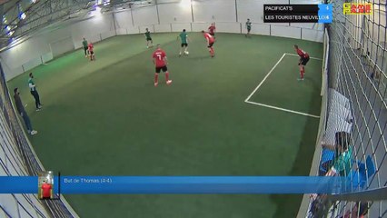But de Thomas (4-4) - PACIFICAT'S Vs LES TOURISTES NEUVILLOIS - 06/01/22 21:00 - LIGUE 4