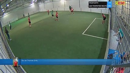 But de Thomas (5-6) - PACIFICAT'S Vs LES TOURISTES NEUVILLOIS - 06/01/22 21:00 - LIGUE 4