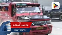 LTFRB XI, itinaas sa 70% ang maximum seating capacity ng pampublikong sasakyan; barriers sa iba pang PUV, tinanggal na rin