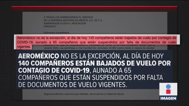140 sobrecargos fueron bajados de vuelos por contagio de Covid-19 | Noticias con Ciro Gómez Leyva
