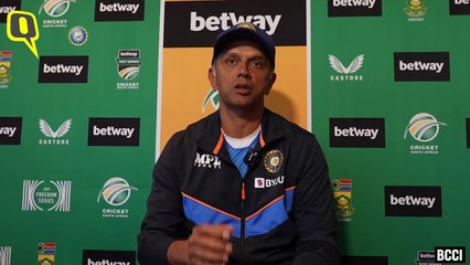 Télécharger la video: Rahul Dravid Praises Dean Elgar, Speaks on India's Performance After Johannesburg Test Loss