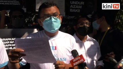 Download Video: PKR lodges police report against Azam Baki